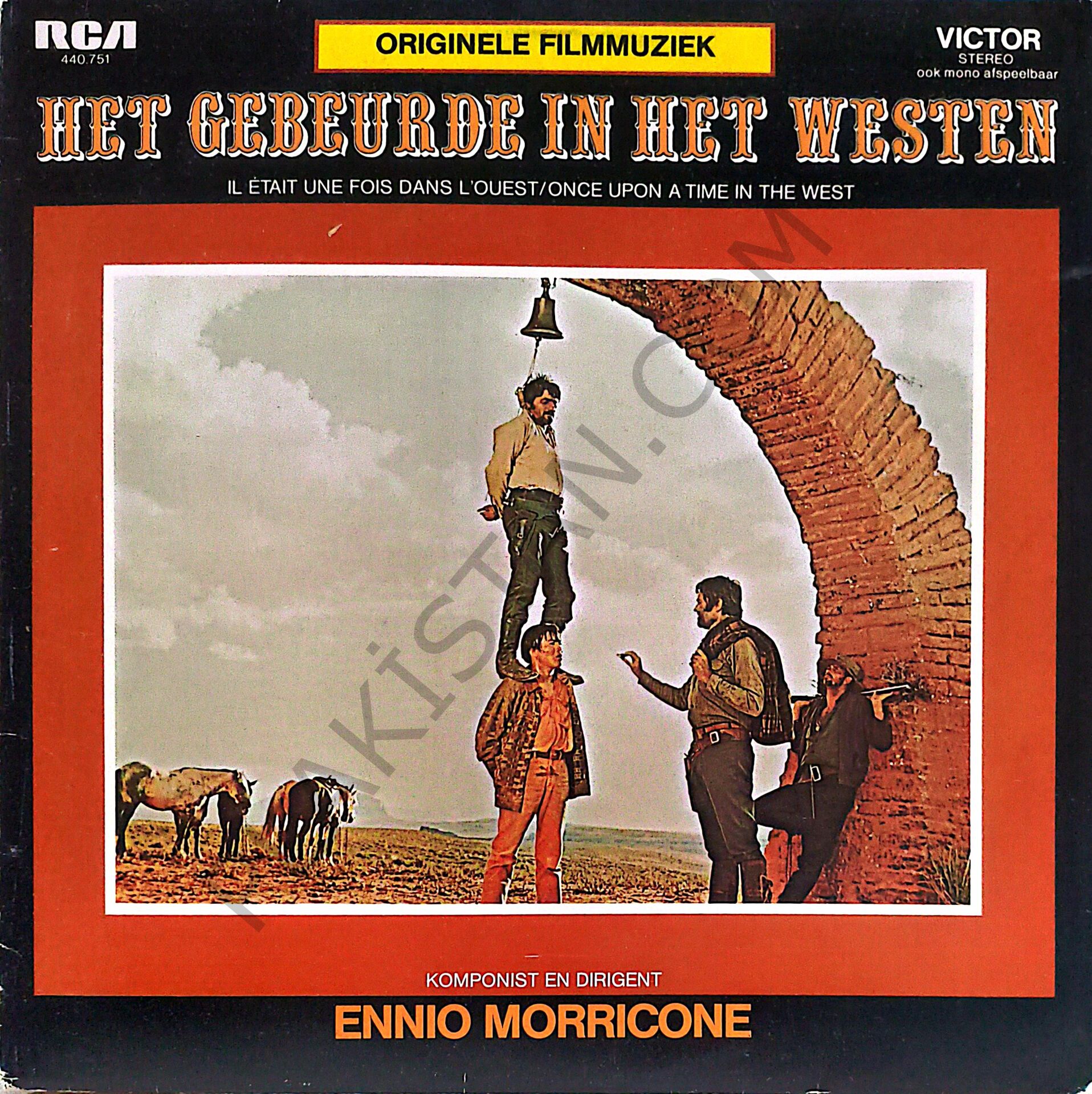 Ennio Morricone – Het Gebeurde In Het Westen LP PLAK