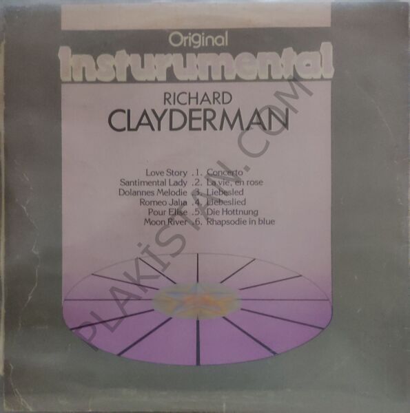 Richard Clayderman Original Instrumental LP PLAK