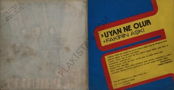 Grup 36. Paralel Uyan ne olur 45 LİK PLAK