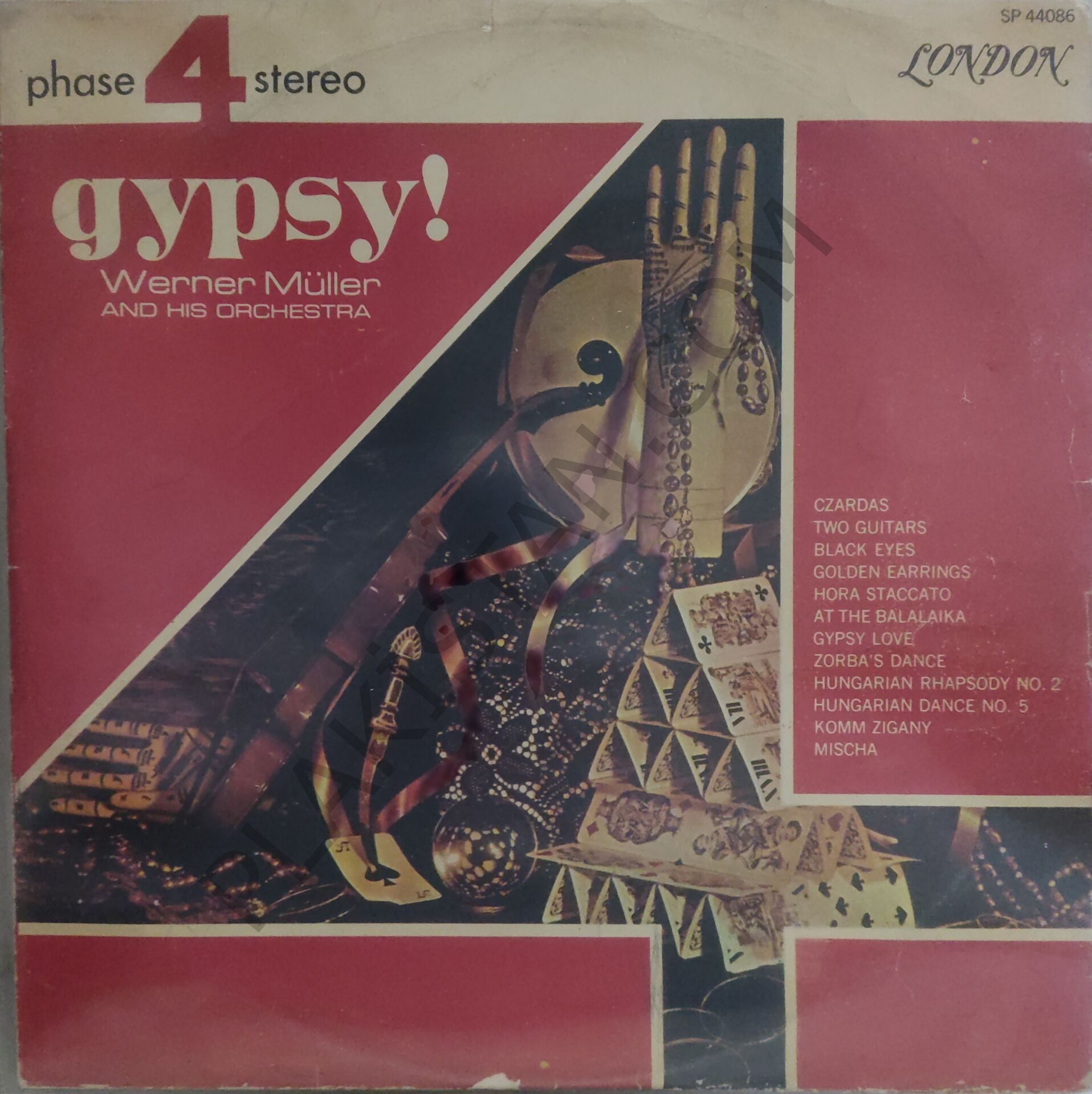 Werner Müller And His Orchestra Gypsy! LP PLAK