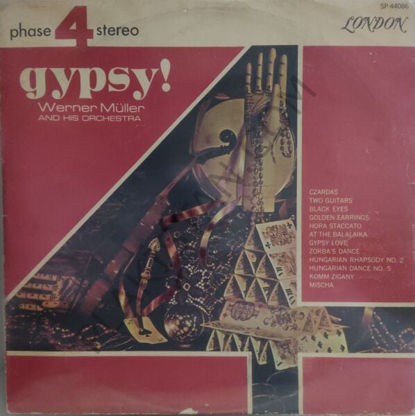 Werner Müller And His Orchestra Gypsy! LP PLAK