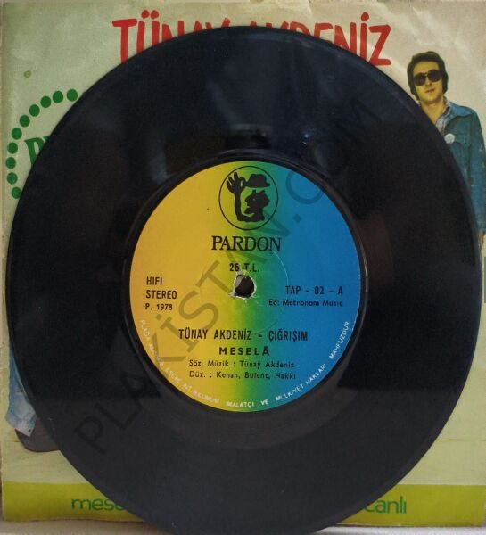 Tünay Akdeniz & Çığrışım Mesela mesele 45 LİK PLAK