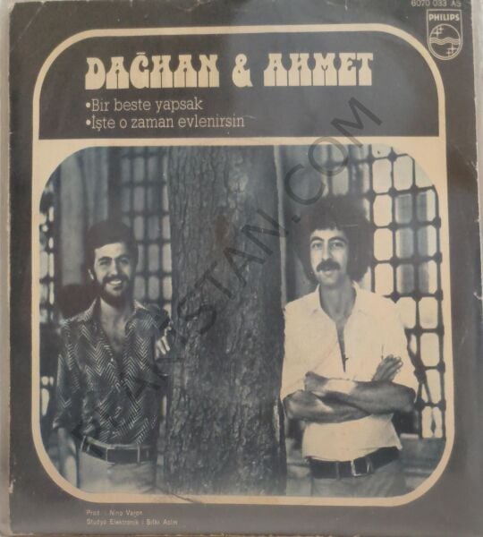 Dağhan & Ahmet Bir beste yapsak 45 LİK PLAK