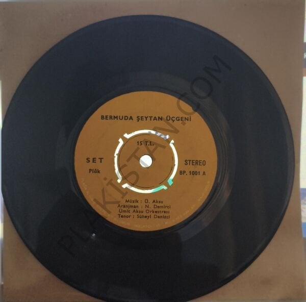 Bermuda Şeytan Üçgeni 45 LİK PLAK