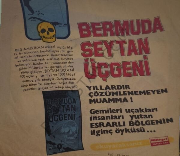 Bermuda Şeytan Üçgeni 45 LİK PLAK