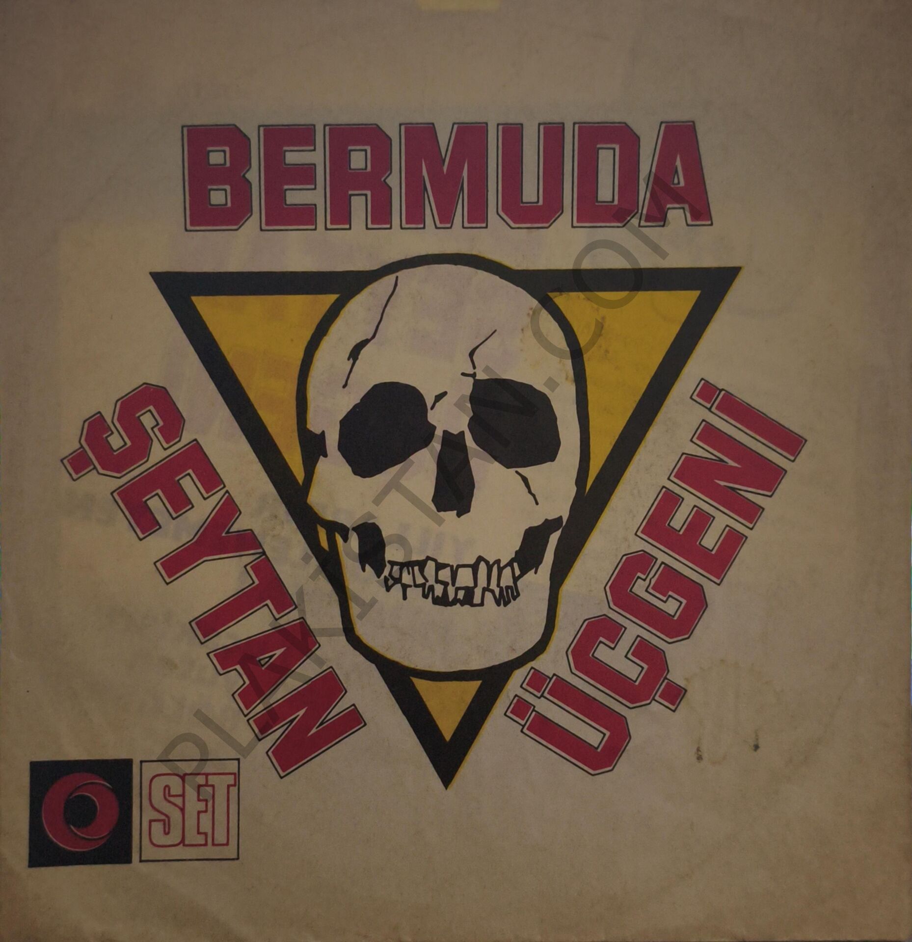 Bermuda Şeytan Üçgeni 45 LİK PLAK