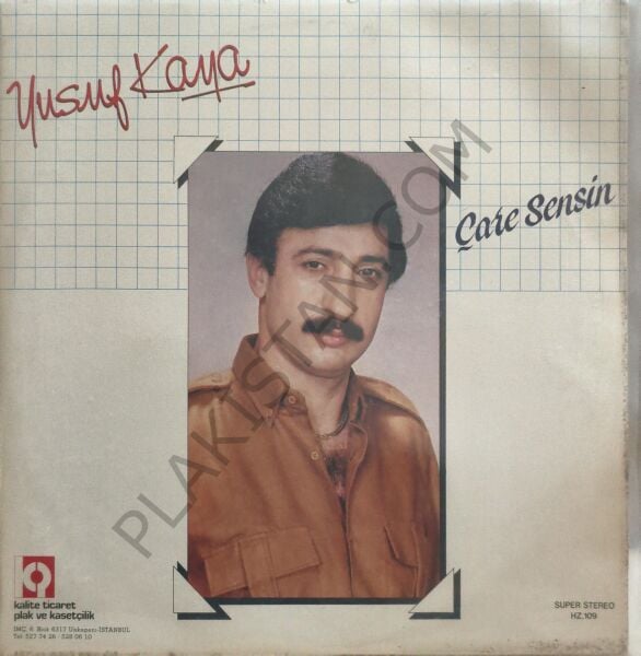Yusuf Kaya Çare sensin LP PLAK