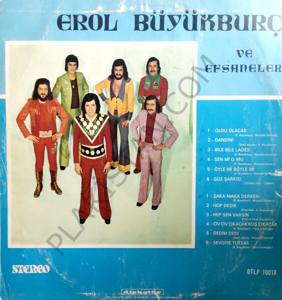 Erol Büyükburç ve Efsaneler Hop Dedik LP