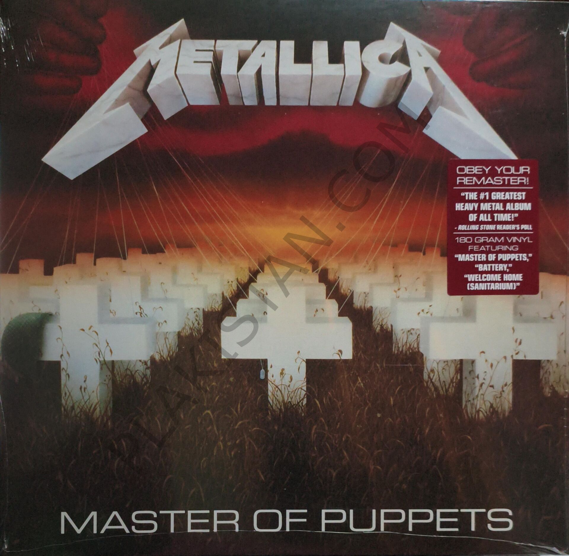 METALLICA - MASTER OF PUPPETS LP PLAK