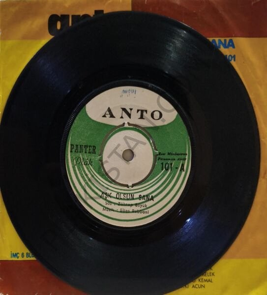 Anto  & Aşk olsun sana 45 LİK PLAK