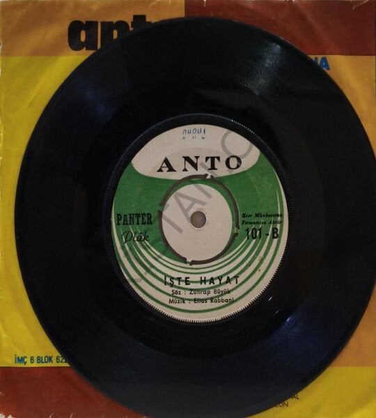 Anto  & Aşk olsun sana 45 LİK PLAK