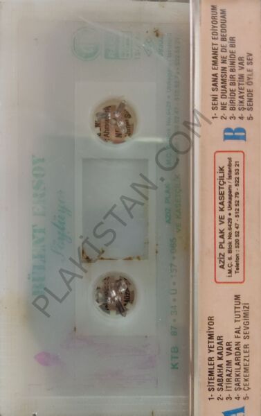 Bülent Ersoy söylüyor - Ak Güvercin -  KASET