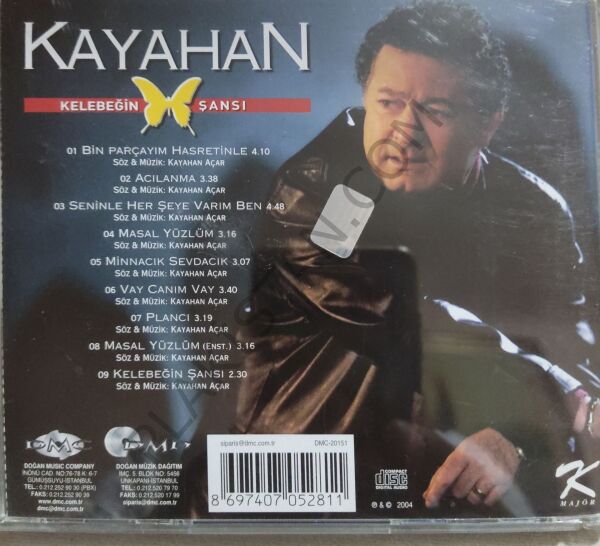 Kayahan Kelebeğin Şansı CD