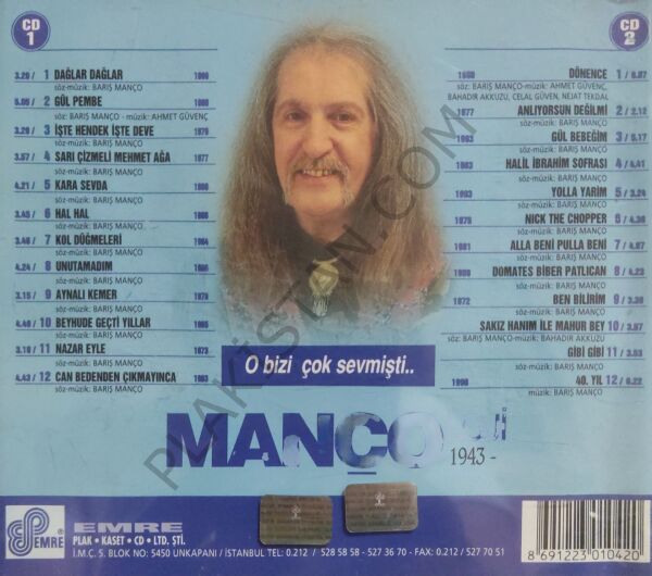 Barış Manço – Mançoloji CD