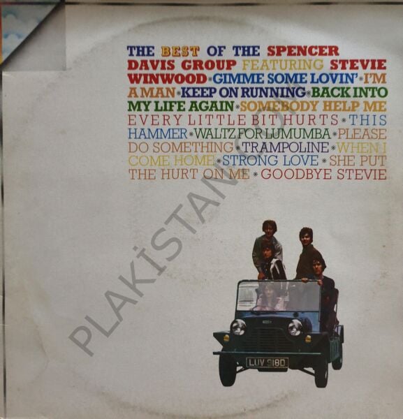 The Best Of The Spencer Davis Group Featuring Steve Winwood LP PLAK