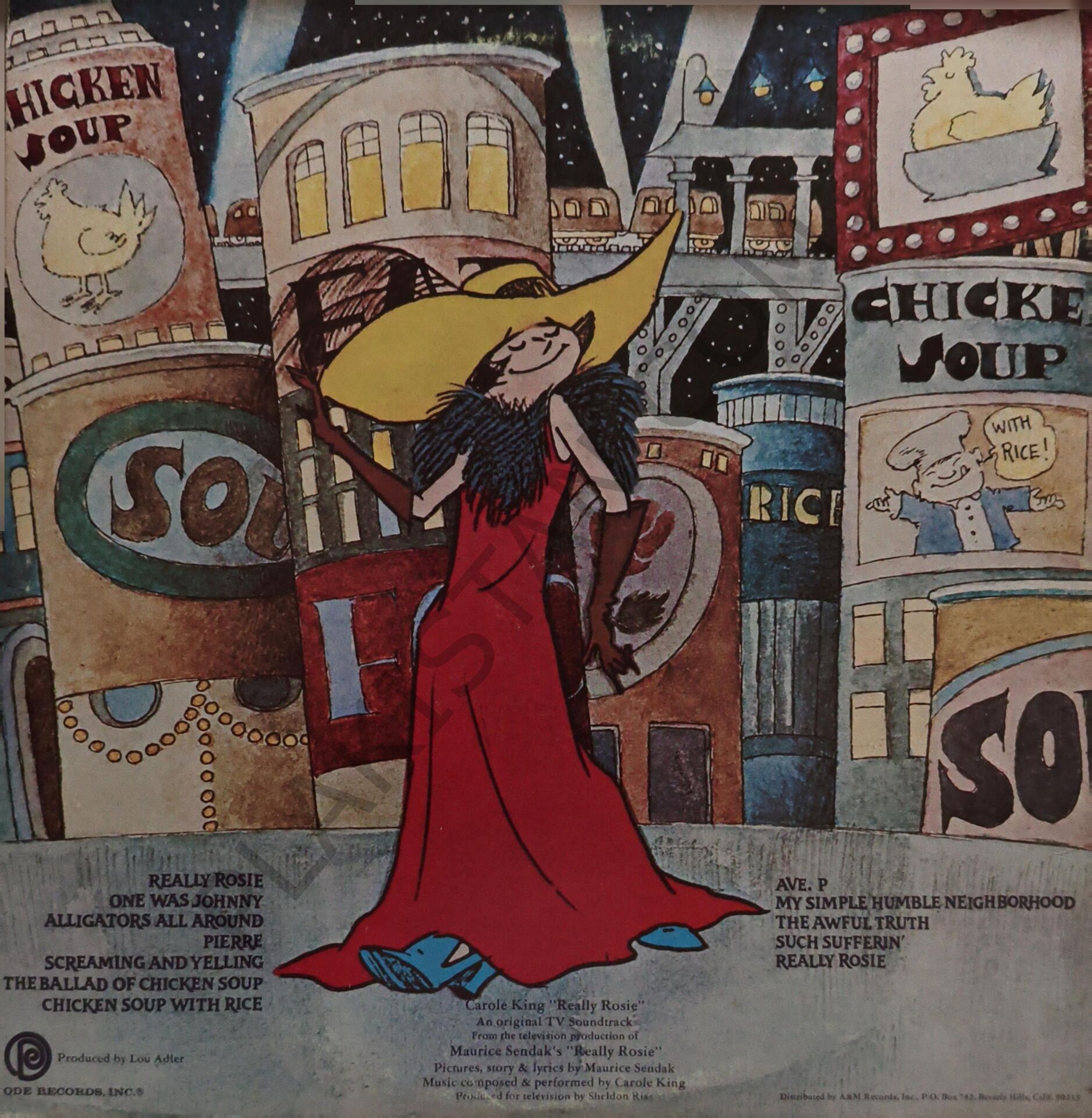 Carole King - Really Rosie LP PLAK