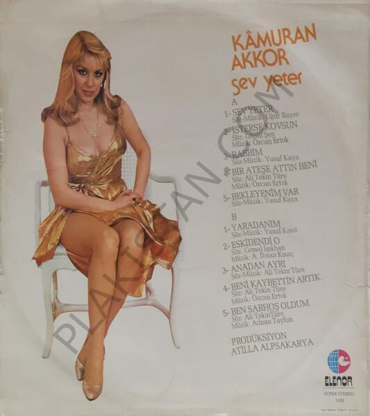Kamuran Akkor Sev Yeter LP