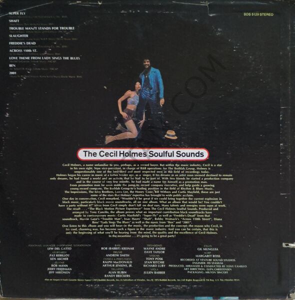 The Cecil Holmes Soulful Sounds – The Black Motion Picture Experience LP PLAK