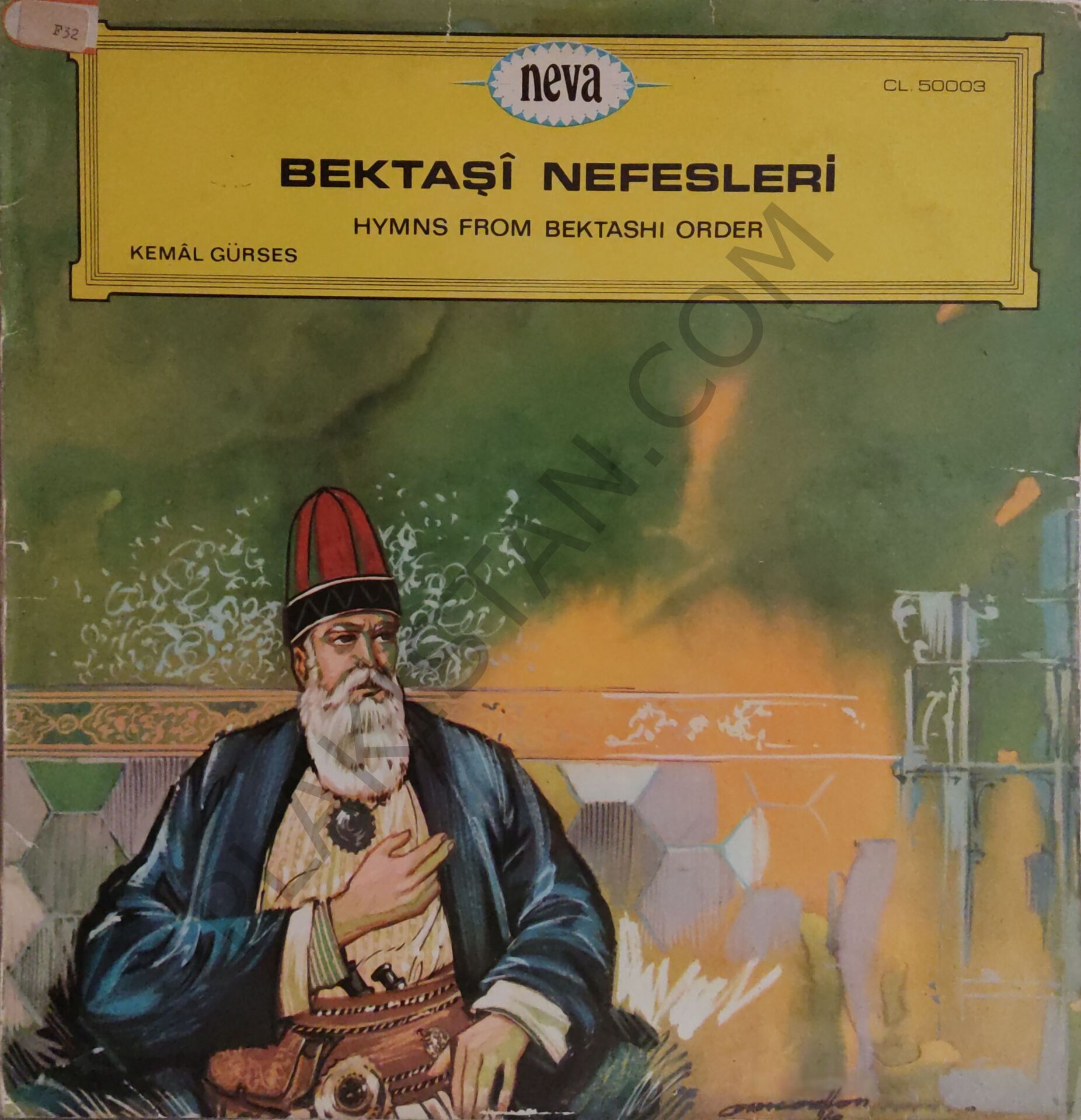 Kemal Gürses – Bektasî Nefesleri - Hymns From Bektashi Order LP PLAK