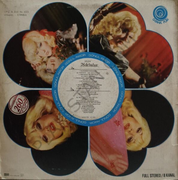 Gönül Akkor & 78'de bahar LP PLAK