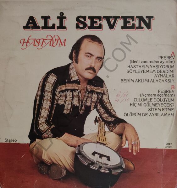 Ali Seven Hastayım LP PLAK