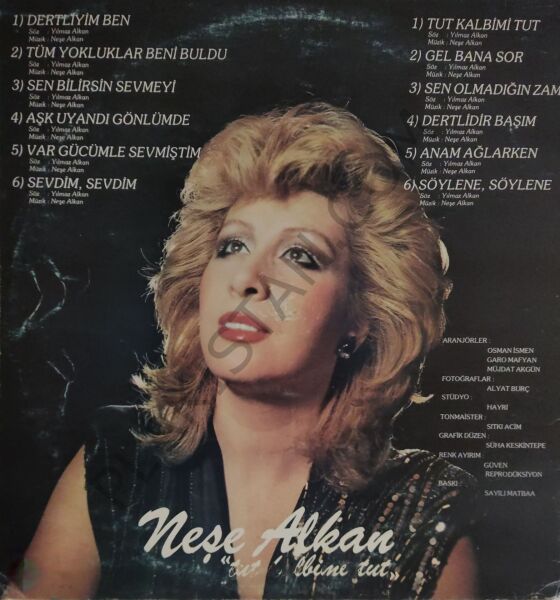 Neşe Alkan - Tut Kalbimi Tut LP