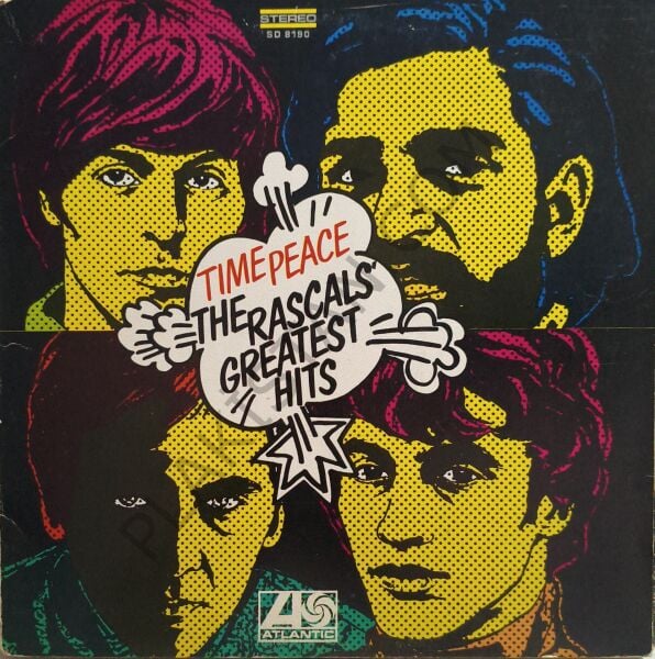 The Rascals  Time Peace The Rascals Greatest Hits LP PLAK