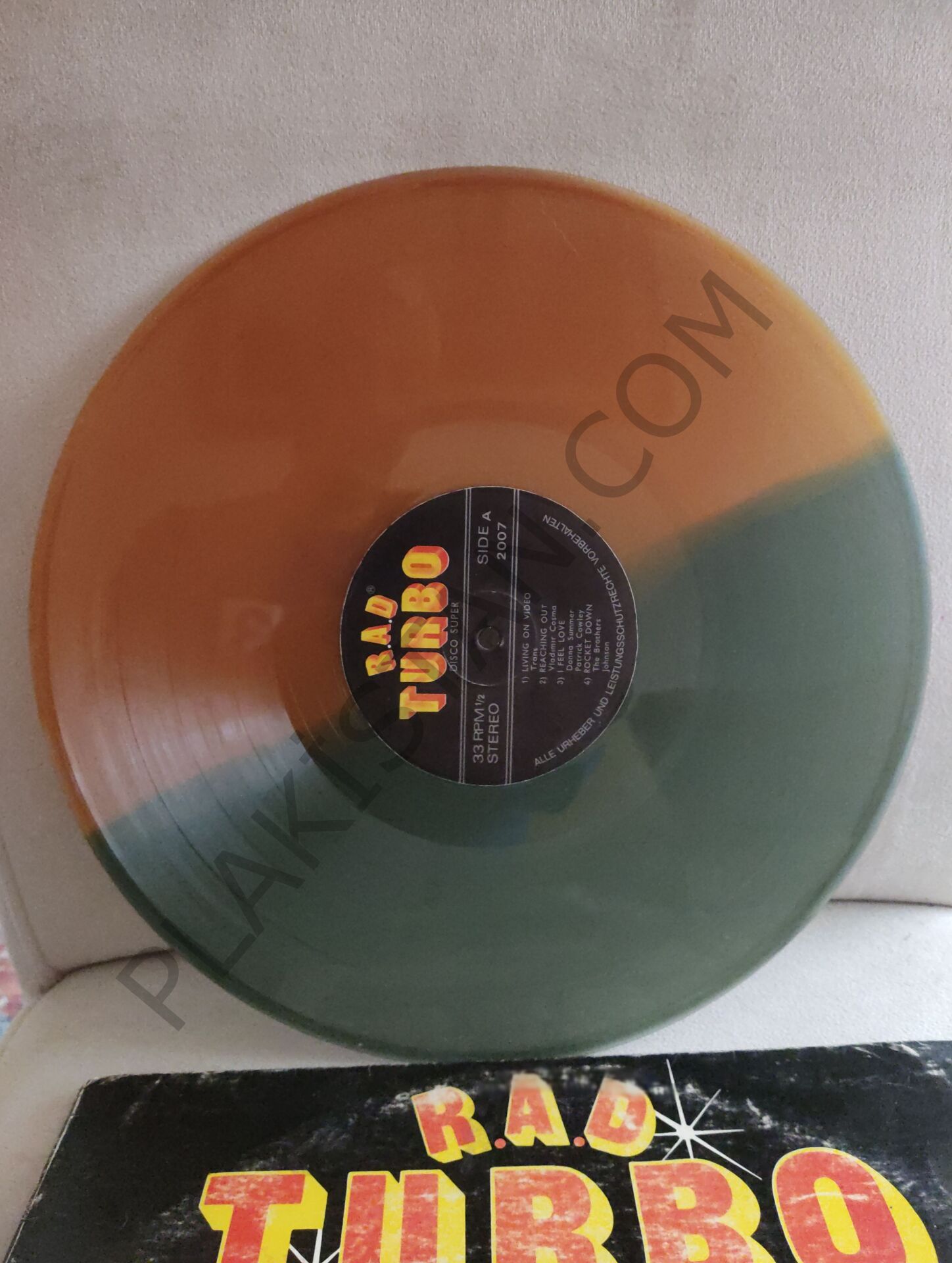 R.A.D TURBO LP PLAK