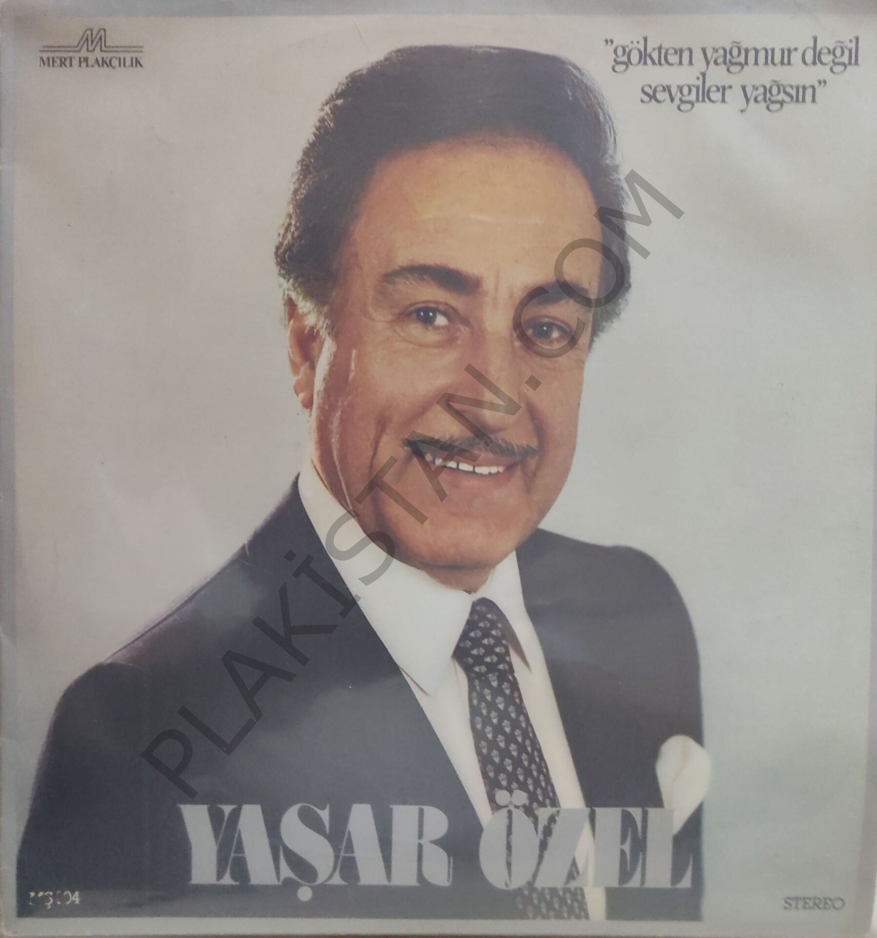 Yaşar Özel Gökten Yağmur Değil Sevgiler Yağsın LP