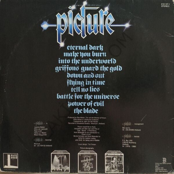 Picture – Eternal Dark LP PLAK