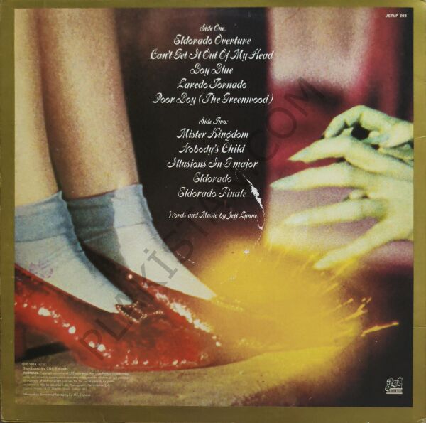 Electric Light Orchestra – Eldorado - A Symphony By The Electric Light Orchestra LP PLAK
