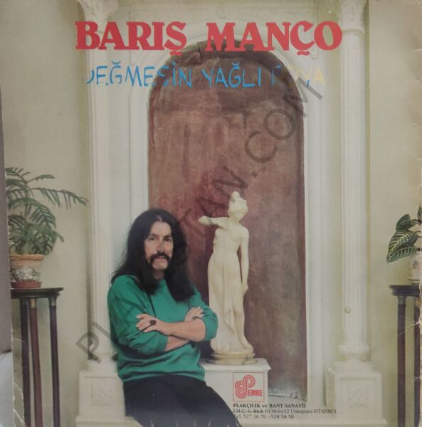 Barış Manço Değmesin Yağlı Boya LP