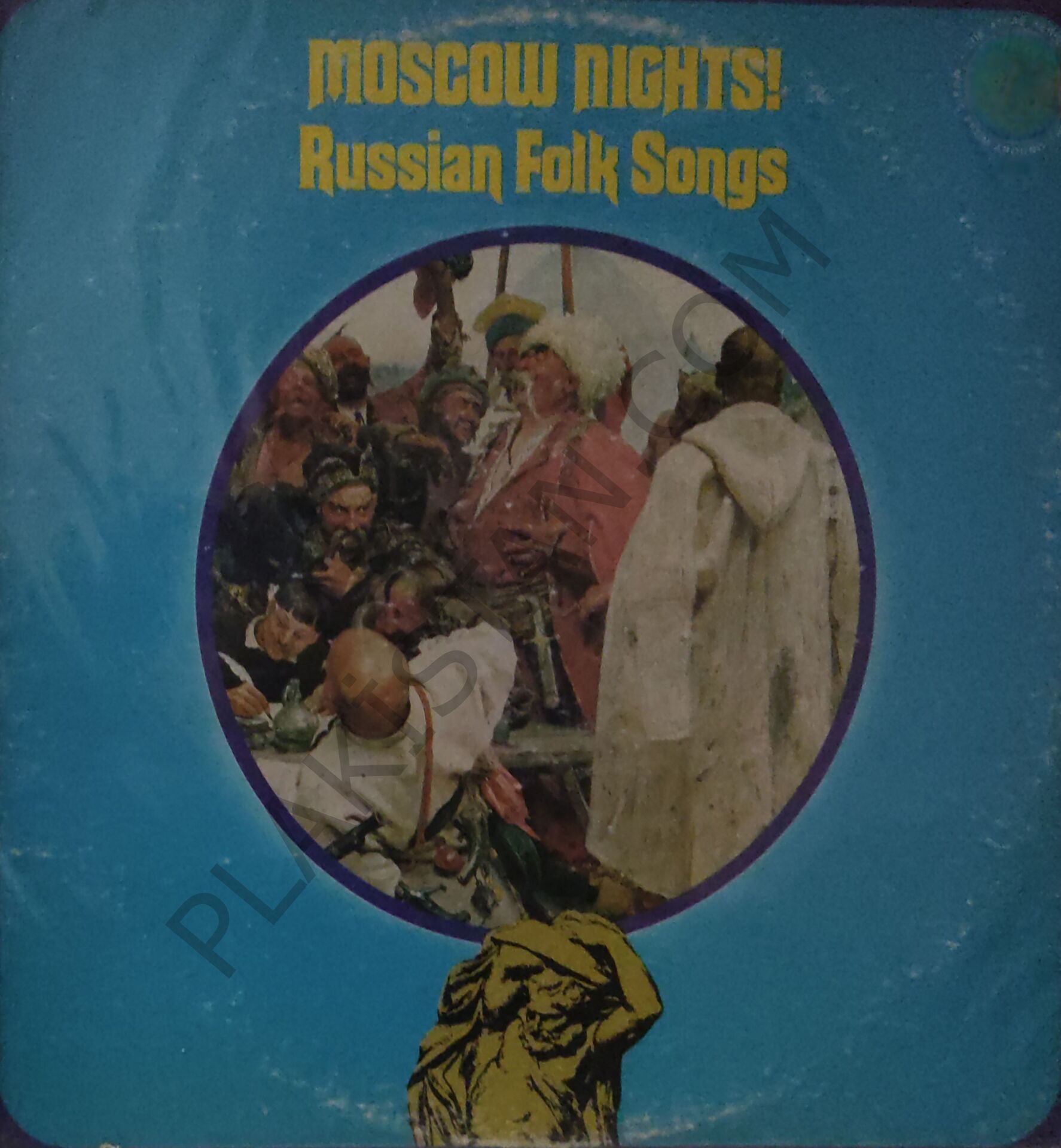 Moscow Nights! Russian Fok Songs Olympic LP PLAK