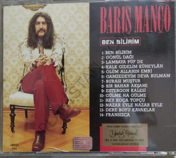 Barış MANÇO - Ben Bilirim - CD