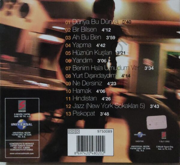 Mazhar Alanson ‎– Türk Lokumuyla Tatlı Rüyalar -  2. El CD