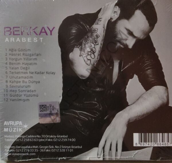 Berkay – Arabest Ambalajında CD