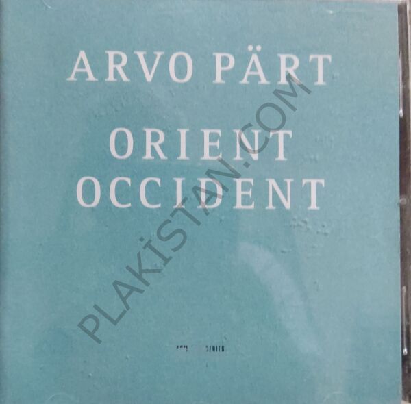 Arvo Part: Orient & Occident - CD