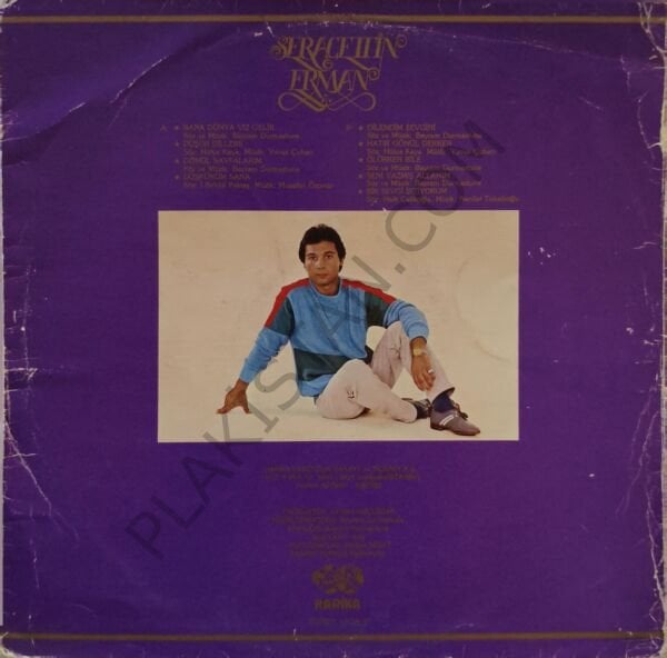 Seracettin Erman & Bana dünya vız gelir LP PLAK