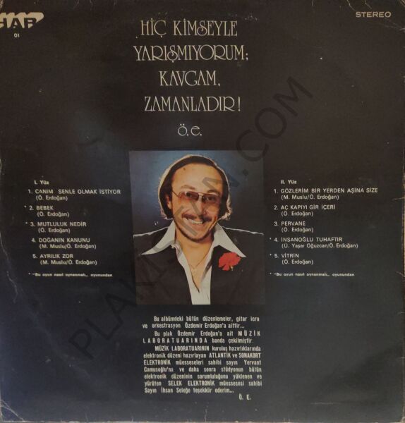 Özdemir Erdoğan Canım Senle Olmak İstiyor LP