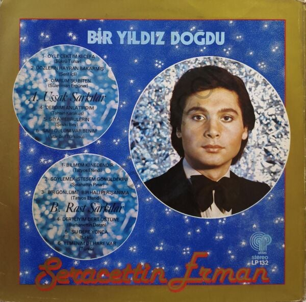 Seracettin Erman & Bir yıldız doğdu LP PLAK