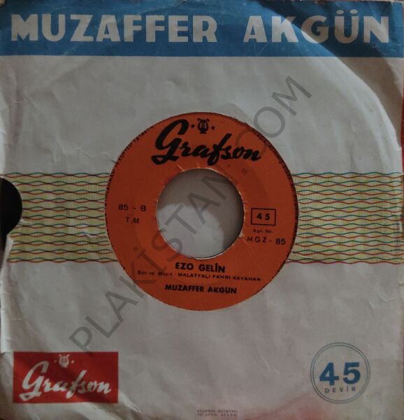 Muzaffer Akgün - Al Yeşil Dökün Anneler 45 LİK PLAK