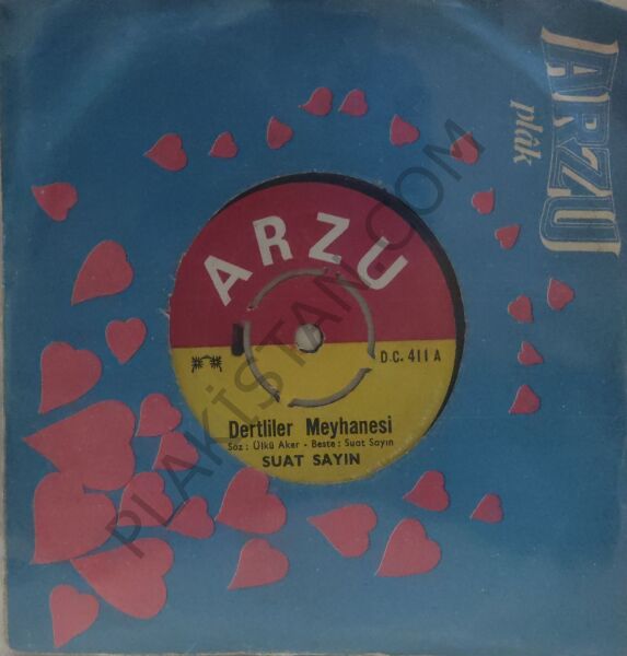 Suat Sayın - Dertliler meyhanesi 45 LİK PLAK