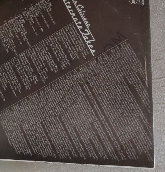 John Coltrane – Alternate Takes LP PLAK
