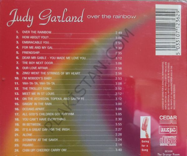 Judy Garland – Over The Rainbow CD