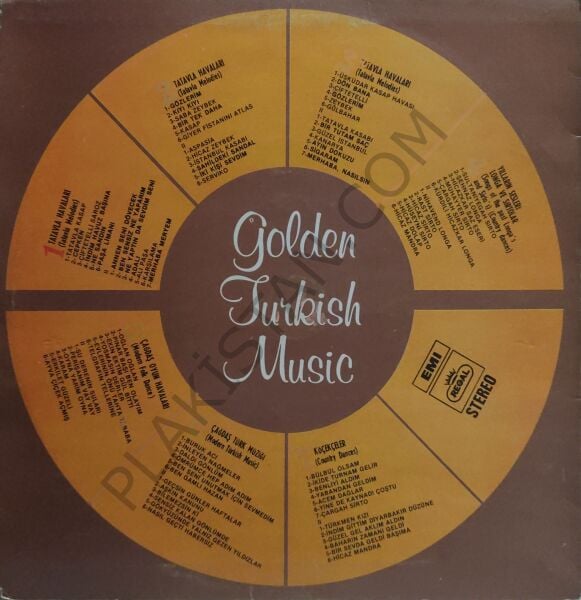 Golden Turkish Music Tatavla Havaları 6 LP