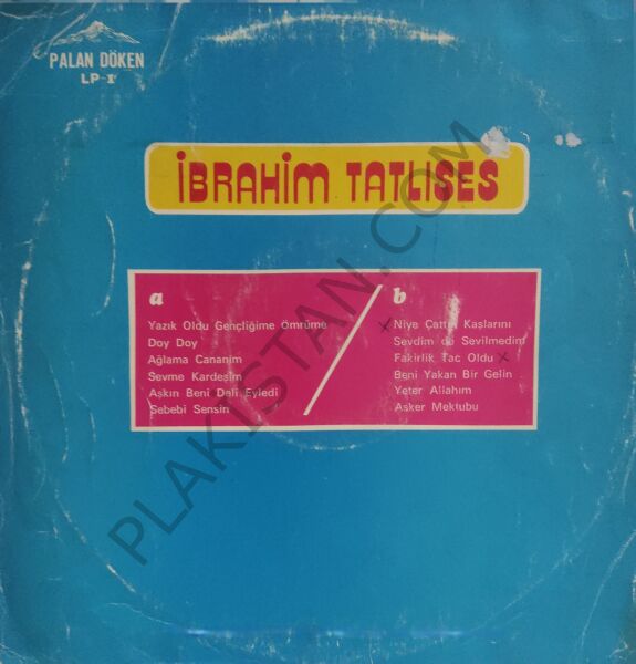 İbrahim Tatlıses Palandöken LP