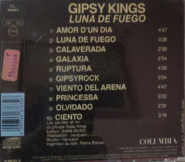 Gipsy Kings – Luna De Fuego CD