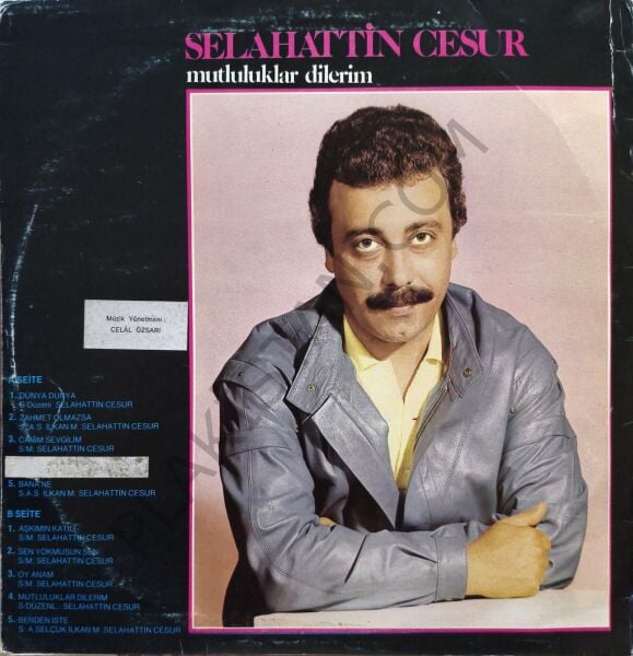 Selahattin Cesur & Mutluluklar dilerim LP PLAK