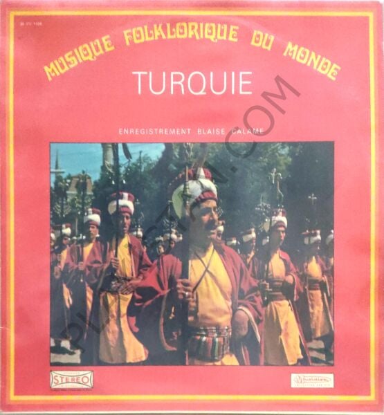 Musiaue Folklorique Du Monde Turquie LP