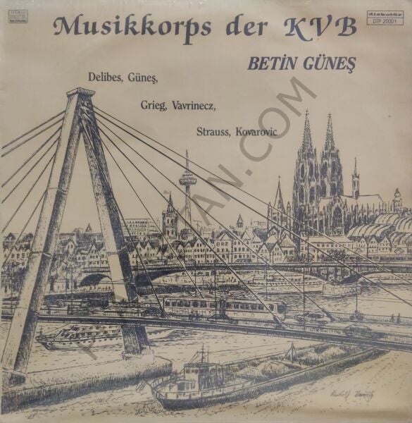 Betin Güneş Musikkorps Der KVB LP PLAK